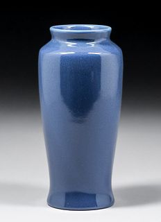 Rookwood Pottery #1664 Tall Blue Vase 1916