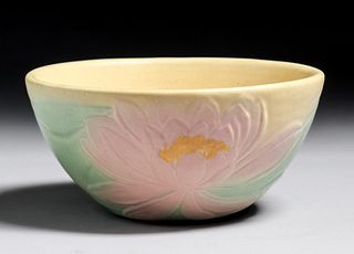 Rookwood Pottery Anna Marie Valentien Lotus Bowl 1901