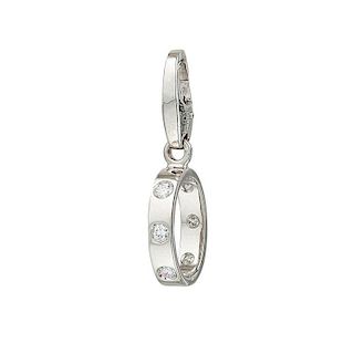 Cartier Gold and Diamond "Love" Charm