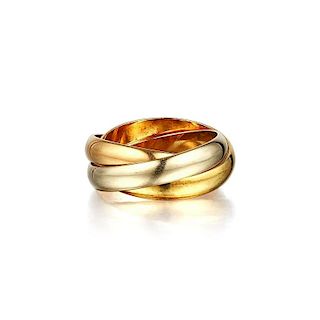 Cartier Tri-Gold "Trinity" Ring
