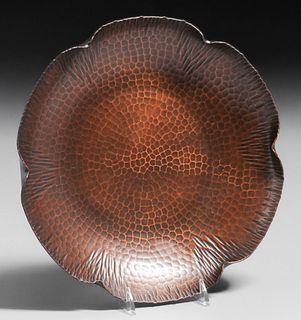Roycroft Hammered Copper Bowl c1920s
