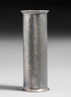 Wilcox Silverplate Cylinder Vase c1920
