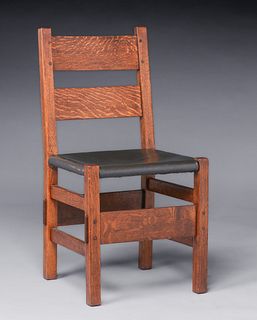 Gustav Stickley Thornden Side Chair c1902