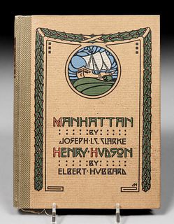 Roycroft Book "Manhattan" Dard Hunter Cover 1910