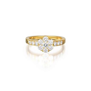 Van Cleef & Arpels Diamond "Fleurette" Ring