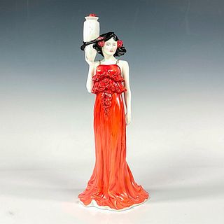 Minton Bone China Figurine, The Lady With The Vase