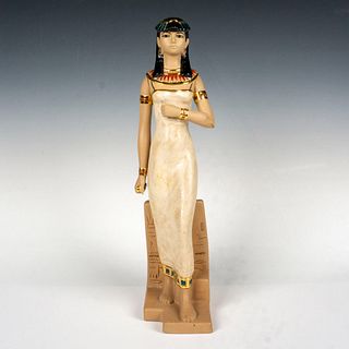Nadal Porcelain Egyptian Woman Figurine