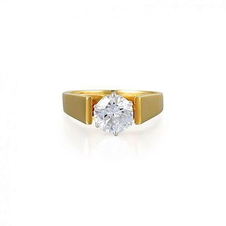 A 1.23-Carat Diamond Ring