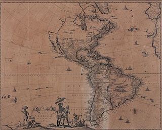 (Map) van Schagen, Gerrit Lucaszoon 17 1/2 x 21 3/4 inches.