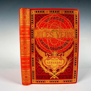 Jules Verne, Hector Servadac, Au Monde Solaire, Red Cover