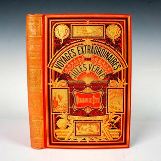 Jules Verne, Keraban Le-Tetu, Aux Deux Elephants, Red Cover