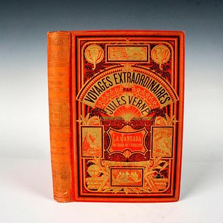 Jules Verne, La Jangada/800 Lieues sur L'Amazone, Red Cover