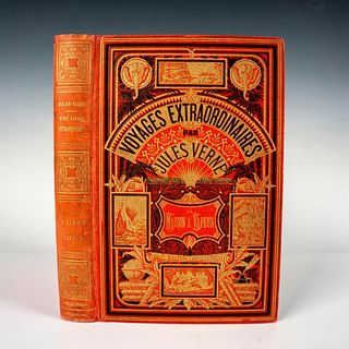 Jules Verne, La Maison a Vapeur, Aux Deux Elephants, Red