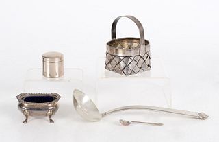Sterling Table Items by Tiffany and Cartier