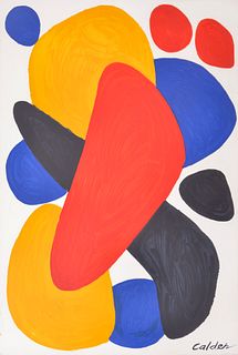 Alexander Calder BOOMERANG Lithograph