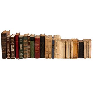 Libros sobre Historia de México y literatura. La Vuelta al Mundo de un Novelista / Palacio, Vicente. El Libro Rojo. Piezas: 107.