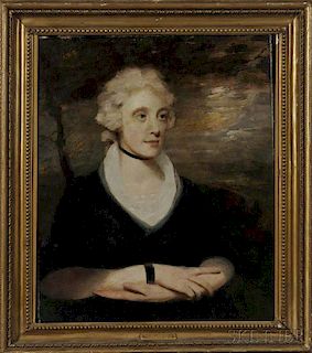 British School, 18th/19th Century, Portrait of a Lady, Described as Miss Dalrymple Elphinstone (Margaret Dalrymple Horn Elphi