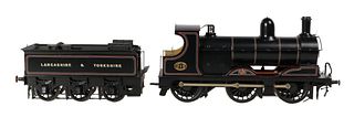 Lawrence Scale Models Model Train O Scale Locomotive with Tender