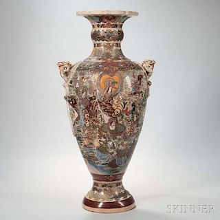 Satsuma Floor Vase