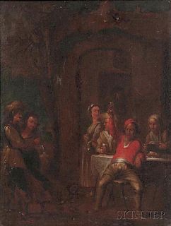 Manner of David Teniers the Younger (Flemish, 1610-1690)      Tavern Interior