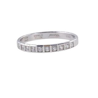 Chopard Platinum Diamond Wedding Band Ring