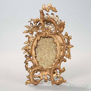 Gilt-bronze Rococo-style Picture Frame