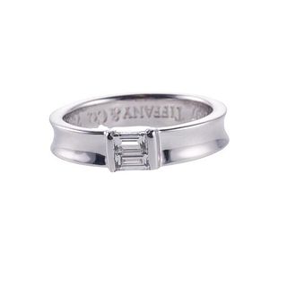 Tiffany &amp; Co 18k Gold Diamond Band Ring