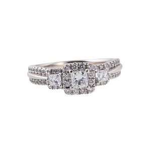 Vera Wang Wish 14k Gold Diamond Engagement Ring
