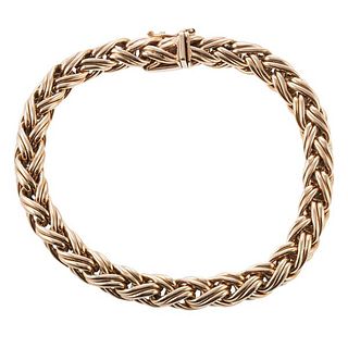 Tiffany &amp; Co 14k Gold Russian Braid Bracelet