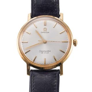 Omega DeVille Seamaster 18k Gold Vintage Watch 