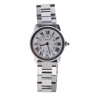 Cartier Ronde Solo Stainless Steel Watch 3601