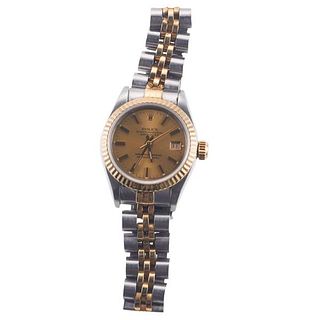 Rolex Datejust 18k Gold Steel Lady&#39;s Watch 6917