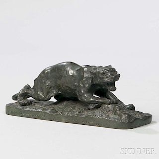 After Pierre-Jules Mene (French, 1810-1879)      Bronze Model of a Panther