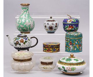 GROUPING OF CLOISONNE