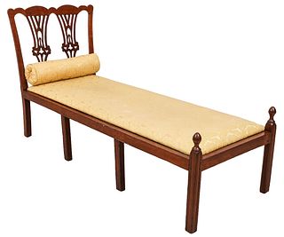 CHIPPENDALE FRUITWOOD DAYBED