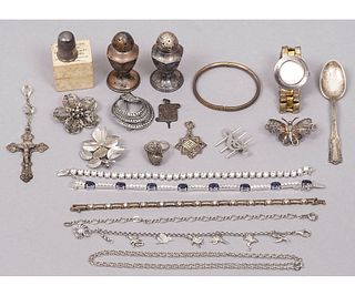 SILVER AND STERLING SILVER JEWELRY