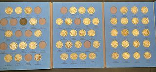 Group of 51 Buffalo Nickels in Coin Folder