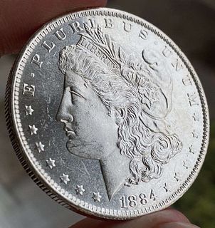1884-O Morgan Silver Dollar Gem BU DMPL