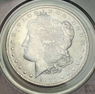 1885-O Morgan Silver Dollar PCGS MS65 OGH