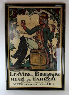 Vintage French advertising poster