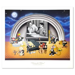 Passing the Baton Limited Edition Lithograph from Looney Tunes, Numbered with Letter of Authenticity.