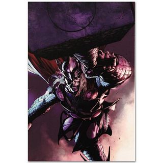 Marvel Comics "Thor #7" Numbered Limited Edition Giclee on Canvas by Marko Djurdjevic with COA.