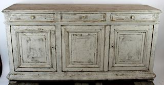 French Directoire enfilade painted finish