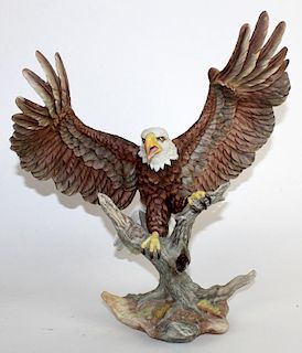 Boehm bald eagle porcelain sculpture