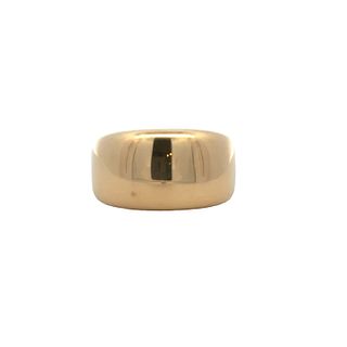 CARTIER Nouvelle Vague 18k Yellow Gold Domed Band Ring