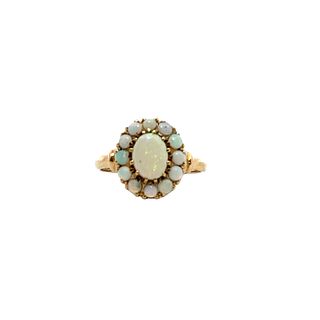 Antique Opal Ring in 10k Gold
