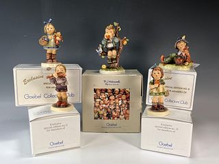 LOT OF GOEBEL HUMMEL FIGURES IN BOX, SPECIAL EDITION