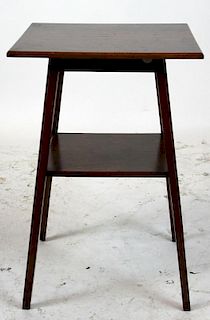 English tiered side table