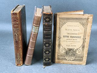 FOUR ANTIQUE VINTAGE FRENCH BOOKS 1880S-1940S