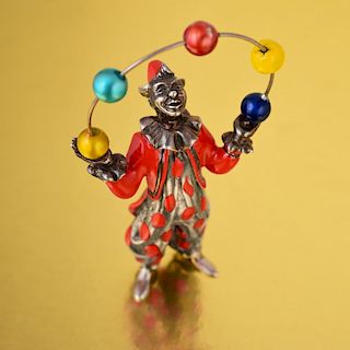 A Vintage Tiffany & Co. Sterling Silver Clown